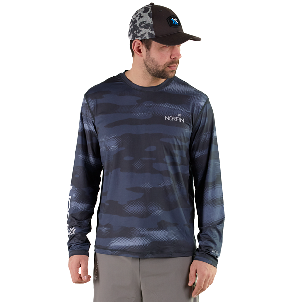 Krekls Norfin SUN PRO SHADOW Gray