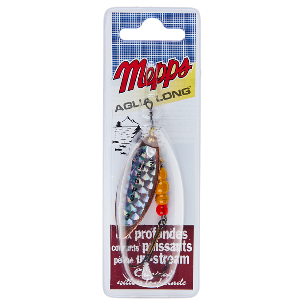 Vizulis Mepps AGLIA LONG Rainbow/Copper #3 (11,5g)