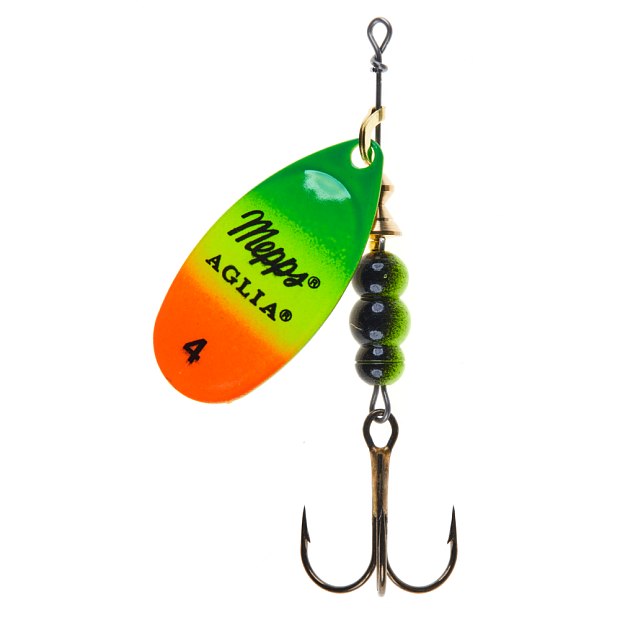 Vizulis Mepps AGLIA FLUO Firetiger #4 (9g)