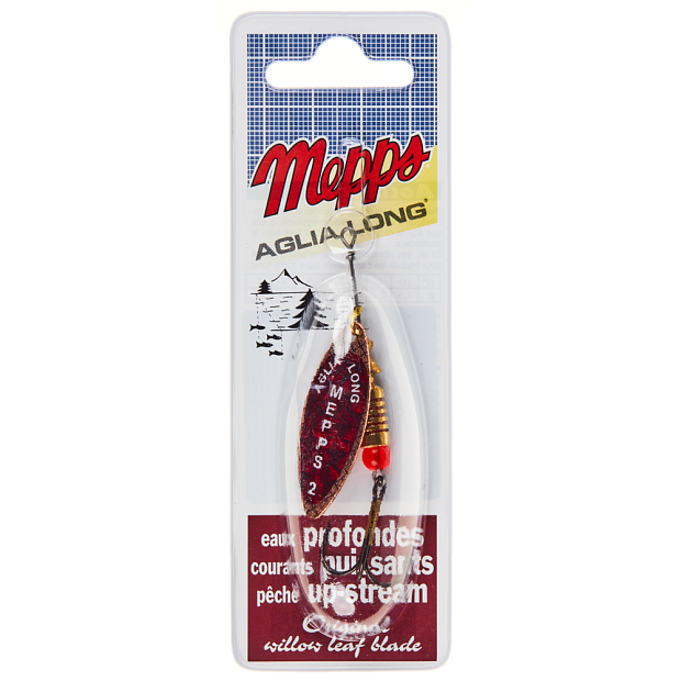 Vizulis Mepps AGLIA LONG Redbow/Copper #2 (7g)
