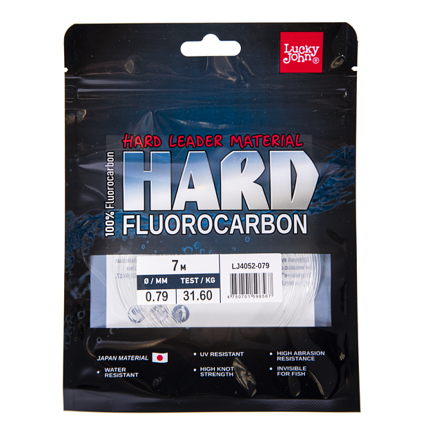 Aukla fluorokarbona Lucky John HARD FLUOROCARBON