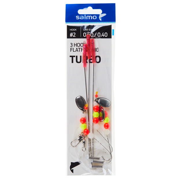 Jūras sistēma Salmo FLATFISH RIG Turbo #2