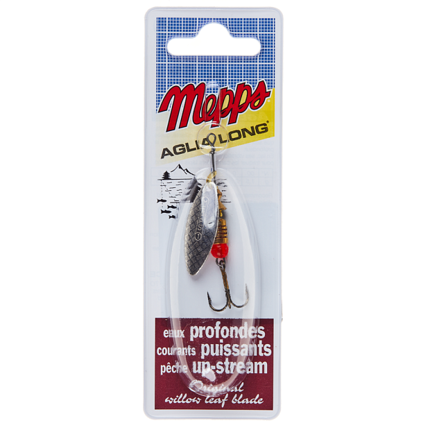 Vizulis Mepps AGLIA LONG Silver #1 (4,5g)