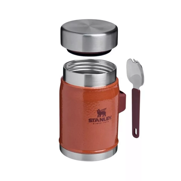 Termoss ēdienu Stanley THE LEGENDARY CLASSIC 0,4L Hammertone Clay