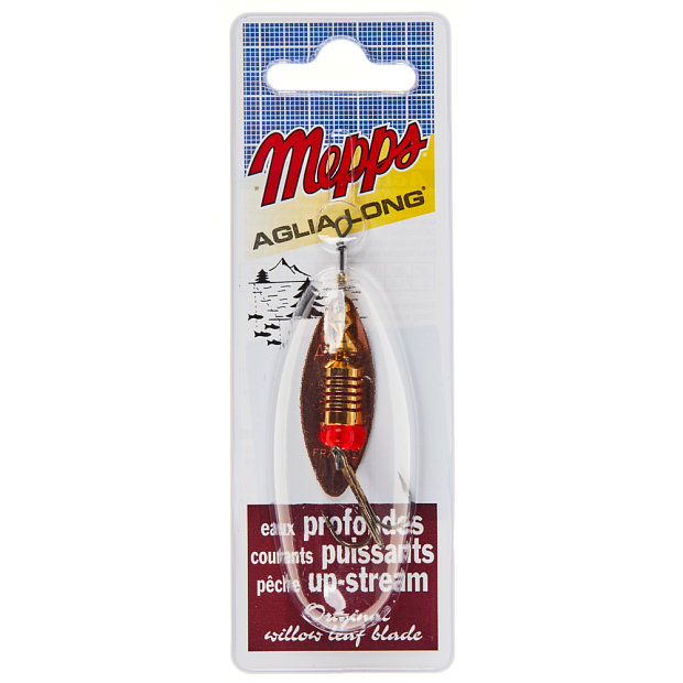 Vizulis Mepps AGLIA LONG Rainbow/Copper #2 (7g)