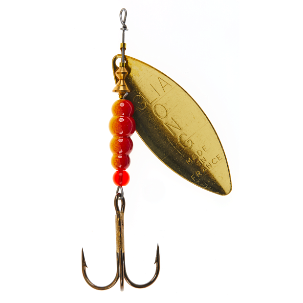 Vizulis Mepps AGLIA LONG Redbow/Gold #4 (17g)