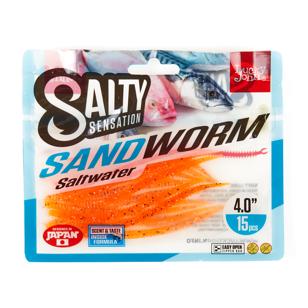Tārpi Lucky John Salt Water SANDWORM 4.0