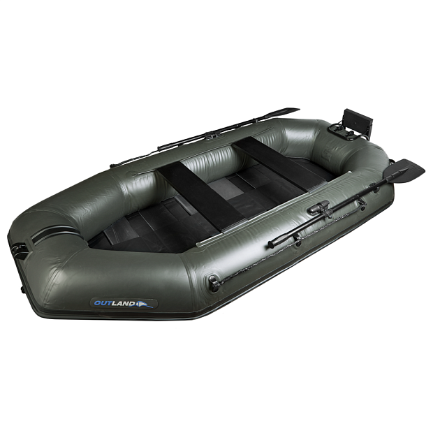 Laiva Outland FM-285SL ar motora stiprinājumu