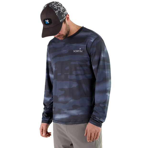 Krekls Norfin SUN PRO SHADOW Gray