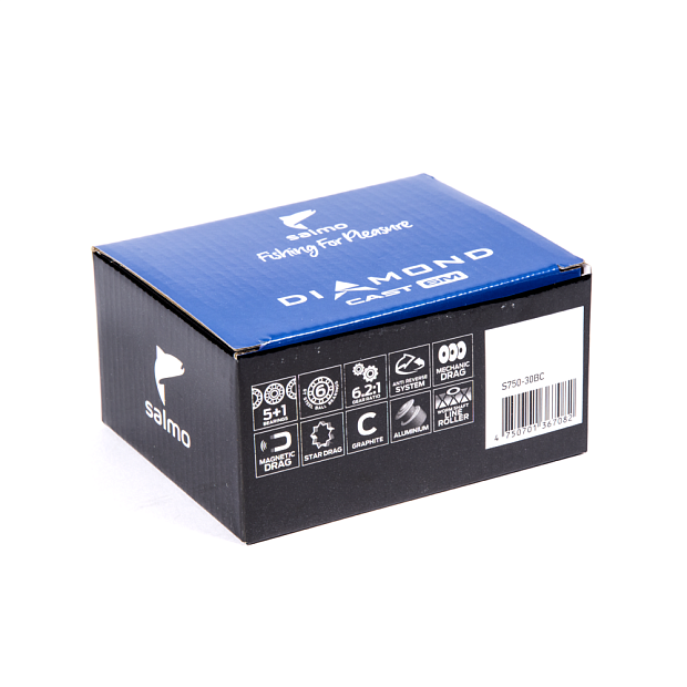 Multiplikatora spole Salmo Diamond CAST 6M