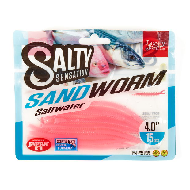 Tārpi Lucky John Salt Water SANDWORM 4.0