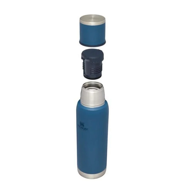 Termoss Stanley THE ADVENTURE TO-GO BOTTLE 0,75L Zils