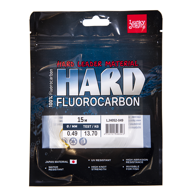 Aukla fluorokarbona Lucky John HARD FLUOROCARBON