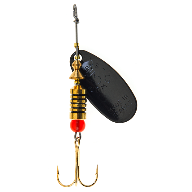 Vizulis Mepps BLACK FURY Black/Chartreuse Dots #3 (6,5g)
