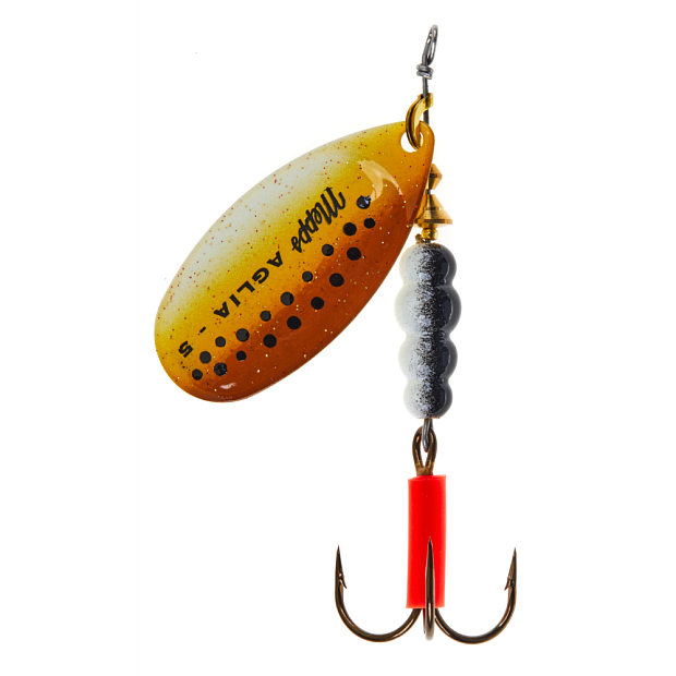 Vizulis Mepps AGLIA FLUO Brown/Gold #5 (13g)
