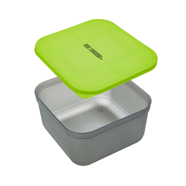Kastīte ēsmai ar vāku Feeder Concept FEEDER BAIT BOX M