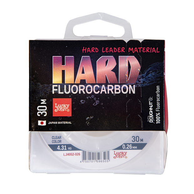 Aukla fluorokarbona Lucky John HARD FLUOROCARBON