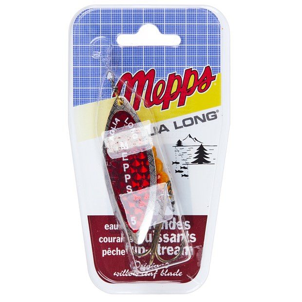 Vizulis Mepps AGLIA LONG Redbow/Silver #5 (29g)