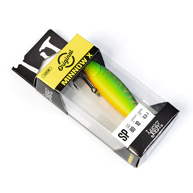 Vobleris Lucky John Original MINNOW X 8SP