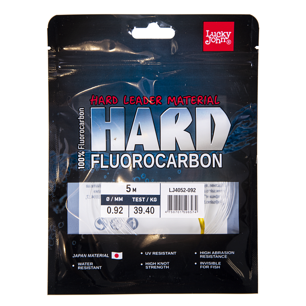 Aukla fluorokarbona Lucky John HARD FLUOROCARBON