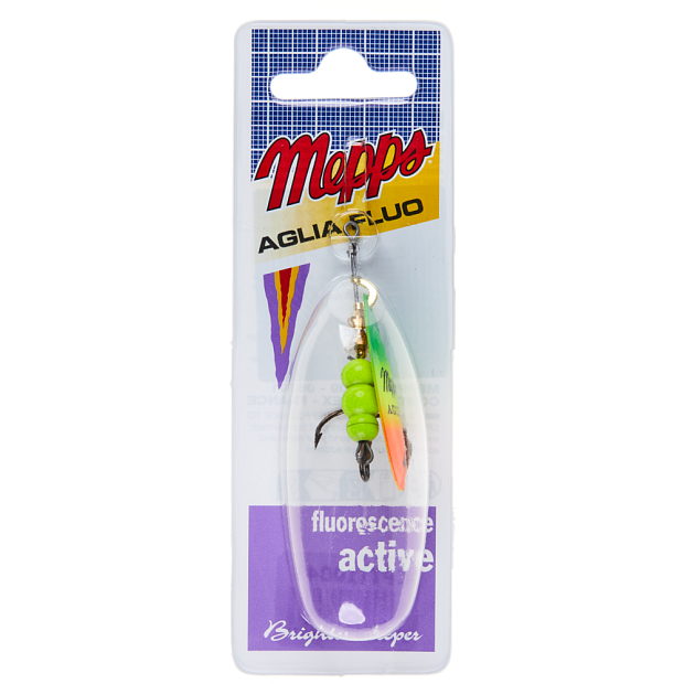 Vizulis Mepps AGLIA FLUO Firetiger #4 (9g)