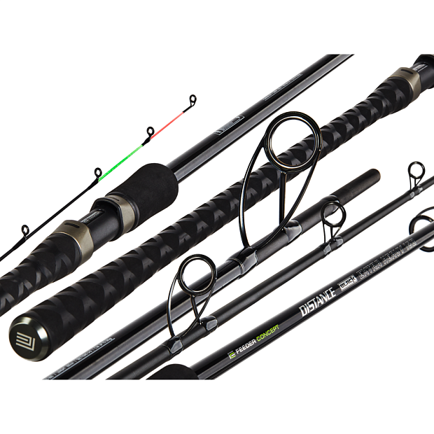 Fīdermakšķere Feeder Concept DISTANCE BLACK EXTRA HEAVY 180
