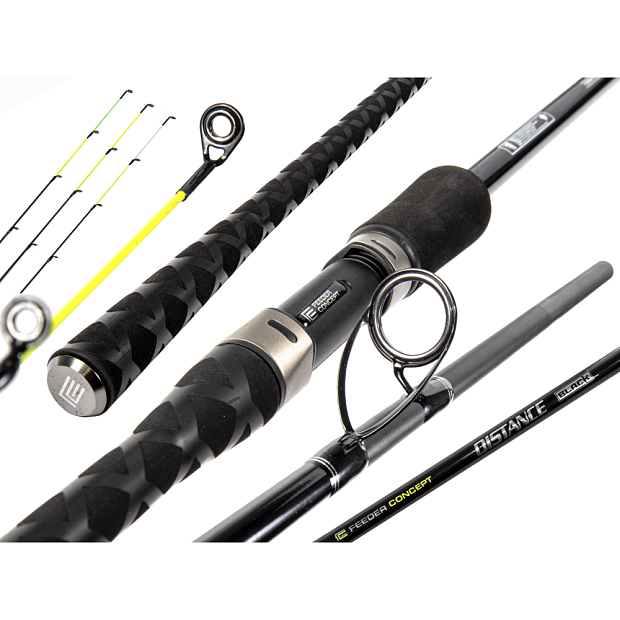 Fīdermakšķere Feeder Concept DISTANCE BLACK 80