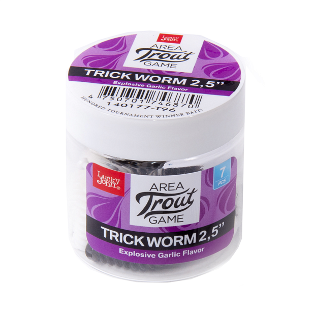Tārpi Lucky John Pro Series TRICK WORM 2.5