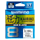 Aukla pītā Shimano KAIRIKI 150 Steel Gray