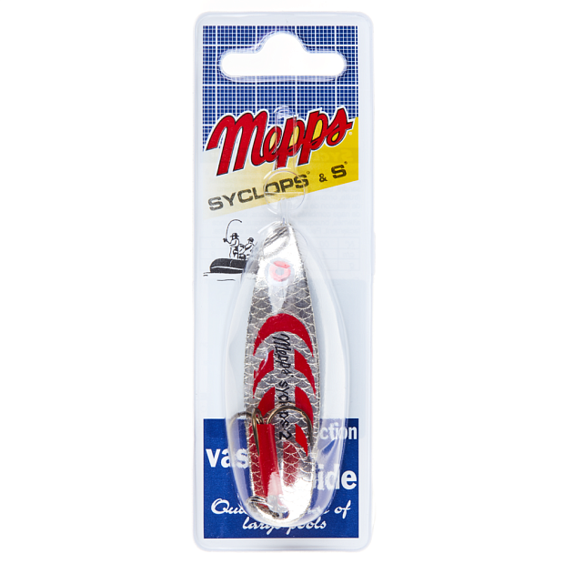 Vizulis Mepps SYCLOPS Silver/Red #2 (17g)