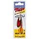 Vizulis Mepps BLACK FURY MOUCHE ORANGE Gold/Orange Dots #4 (8g)
