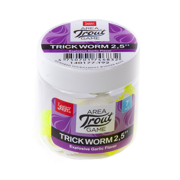 Tārpi Lucky John Pro Series TRICK WORM 2.5
