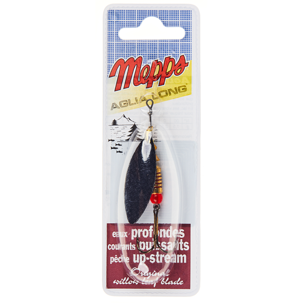 Vizulis Mepps AGLIA LONG Black #2 (7g)