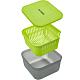 Kastīte ēsmai ar vāku un iekšējo trauku Feeder Concept FEEDER BAIT BOX M