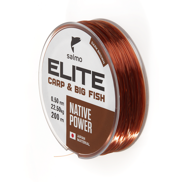 Aukla monofīlā Salmo Elite CARP & BIG FISH 200