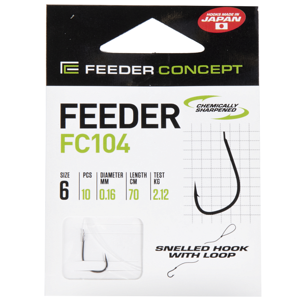 Āķi ar pavadiņu Feeder Concept FC104