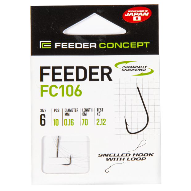 Āķi ar pavadiņu Feeder Concept FC106