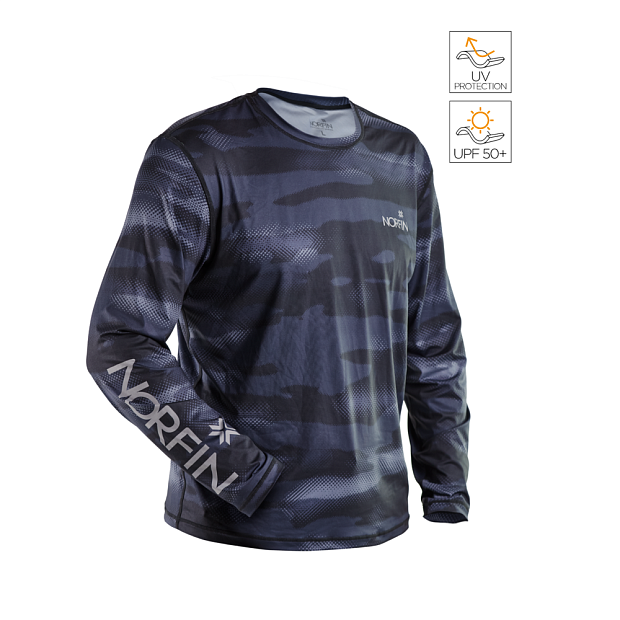 Krekls Norfin SUN PRO SHADOW Gray