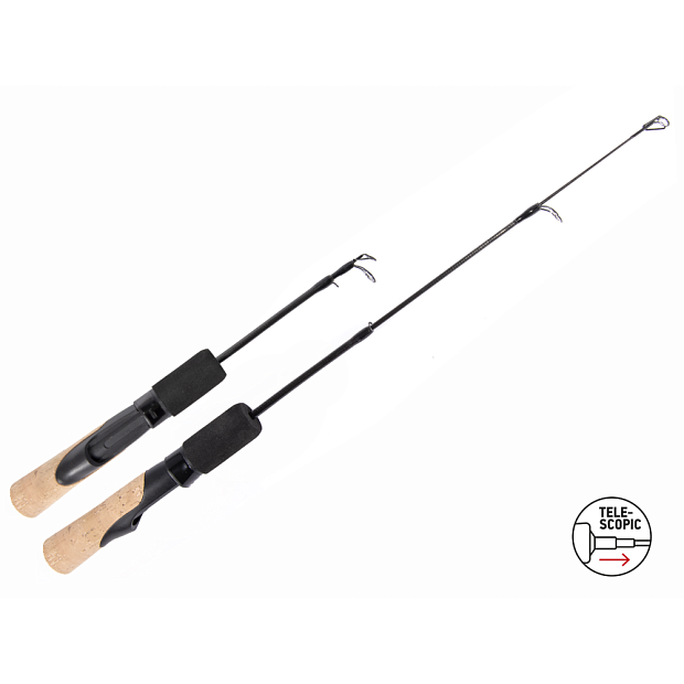 Makšķere ziemas Lucky John C-TECH TRAVEL 50cm