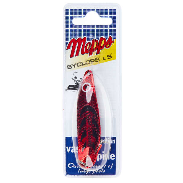 Vizulis Mepps SYCLOPS PLATIUM Red #2 (17g)