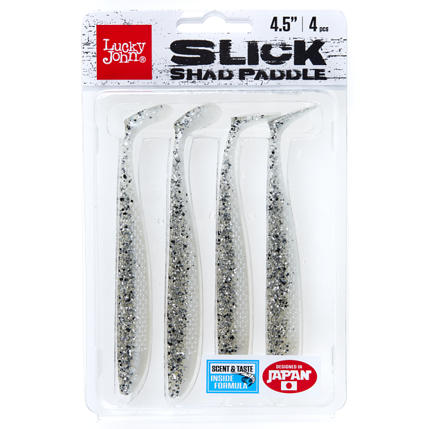 Vibroastes Lucky John 3D Series SLICK SHAD PADDLE 4.5