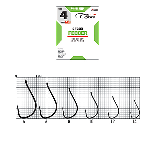 Āķi Cobra FEEDER SPECIALIST CF203