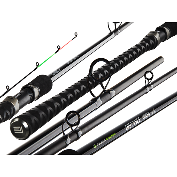 Fīdermakšķere Feeder Concept DISTANCE BLACK 150