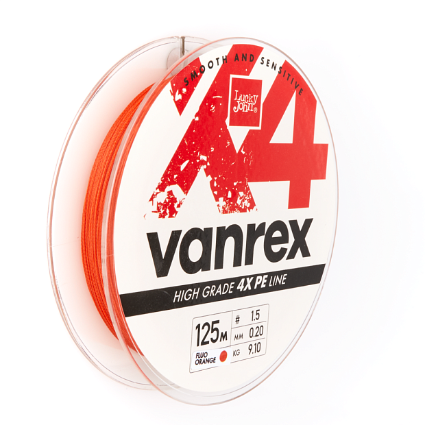 Aukla pītā Lucky John VANREX X4 Fluo Orange