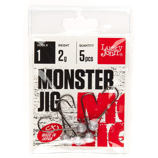 Džiggalvas Lucky John MONSTER JIG #1 5gab.