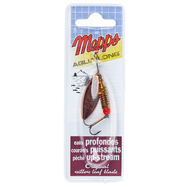Vizulis Mepps AGLIA LONG Copper #1+ (6g)