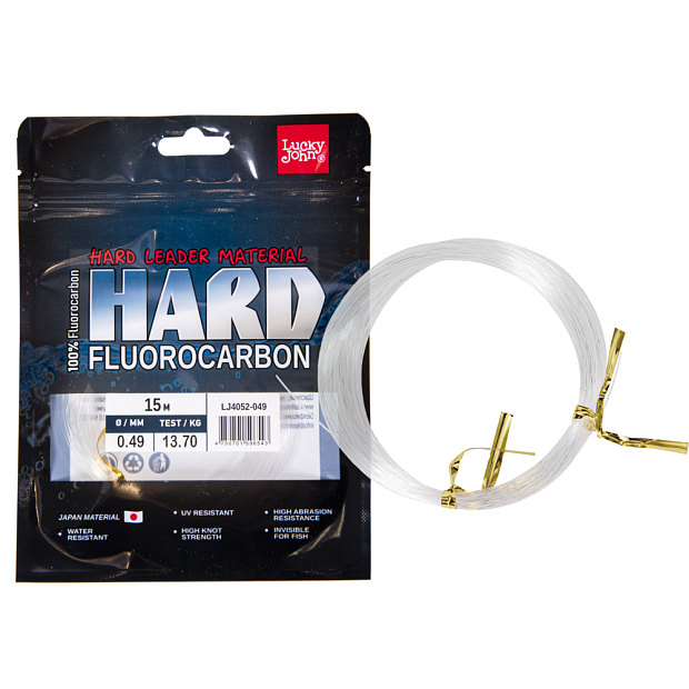 Aukla fluorokarbona Lucky John HARD FLUOROCARBON