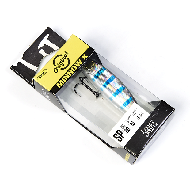 Vobleris Lucky John Original MINNOW X 8SP
