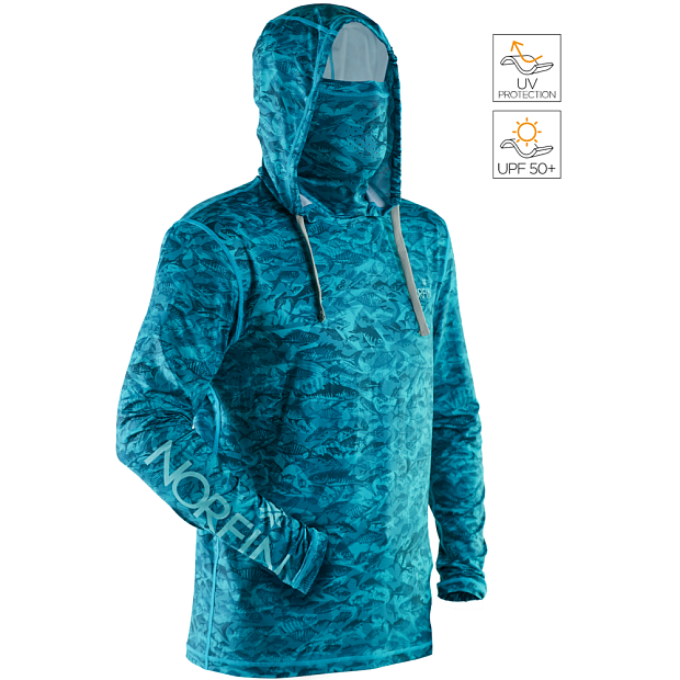 Krekls Norfin SUN PRO MARLIN HOODIE Green