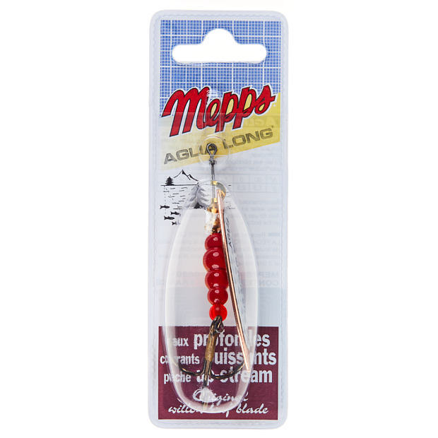 Vizulis Mepps AGLIA LONG Rainbow/Copper #4 (17g)